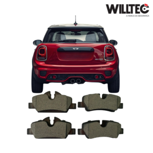 Pastilha Freio Dianteira Ceramica - Willtec - Mini Cooper F55 - F56 2014 2015