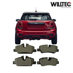 Pastilha Freio Dianteira Ceramica - Willtec - Mini Cooper F55 - F56 2014 2015