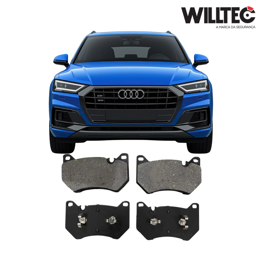 Pastilha Freio Dianteira Ceramica Audi - A5 - SQ5 (2016 - 2020) - Willtec – 80A698151B / HQF4214AC