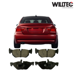 Pastilha Freio Traseira Ceramica - BMW 320 - E90 - E91 - E92 - E93 (2004 - 2013) - Willtec – 1145.00