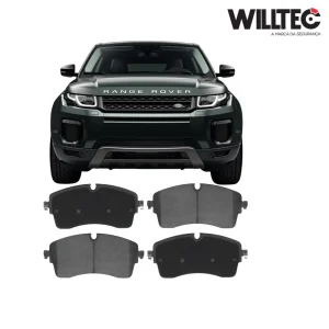 Pastilha Freio Dianteira Ceramica Discovery Range Rover Evoque Jaguar E-Pace 2012 2015 2017 2018