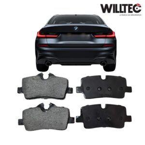 Pastilha de Freio Traseiro - Willtec - Bmw 320i - 2019 até 2024