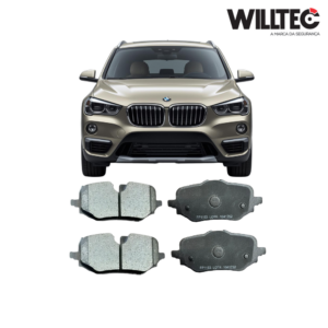 Pastilha Freio Traseira Ceramica – Willtec – BMW X1 X2 Sdrive Xdrive 2023 2024 2025