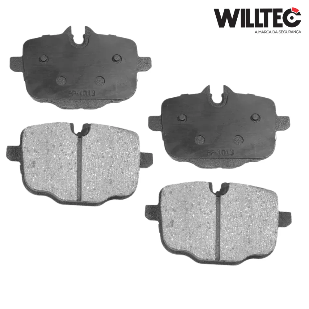 Pastilha Freio Traseira Ceramica – BMW X3 - X5 - 528i - 535i - 550i - M5 - 640i - 650i - M6 (2009 - 2025) - 34212284389 - Willtec - Imagem 2
