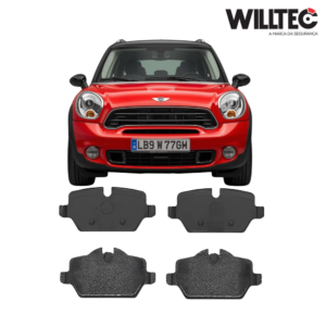 Pastilha Freio Dianteiro Ceramica - Willtec -  BMW - MINI COOPER CLUBMAN - COUNTRYMAN  - 2013 ATÉ 2019