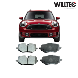 Pastilha Freio Traseira Ceramica – Willtec – BMW Mini Countryman 2024 - 2025