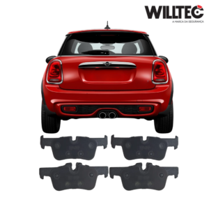Pastilha Freio Traseira Ceramica - Willtec - MINI CLUBMAN - MINI COOPER (2014 - 2015) – 32287430