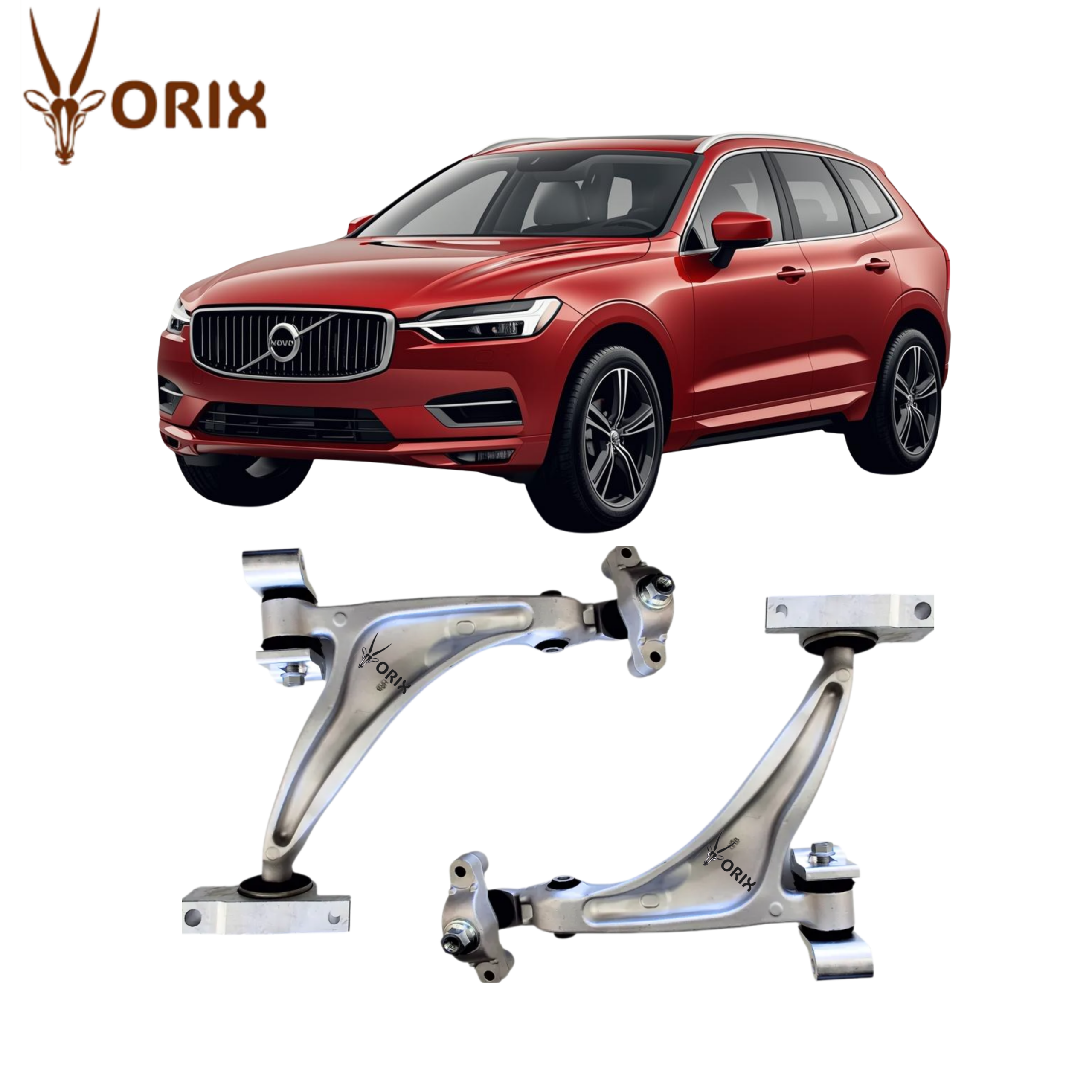 Bandeja Inferior Dianteira Esquerdo e Direito - Volvo XC60 - D5 - (2019 em diante) - Orix